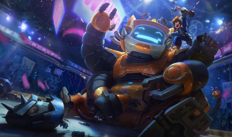 Robot and Pilot in Arena
