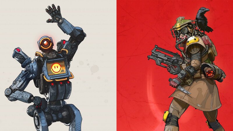 Robot and Soldier Character