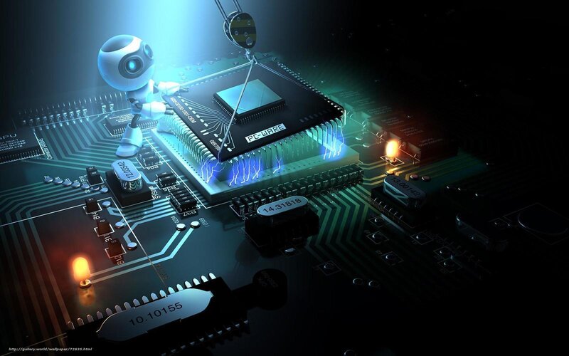 Robot assembling circuit board