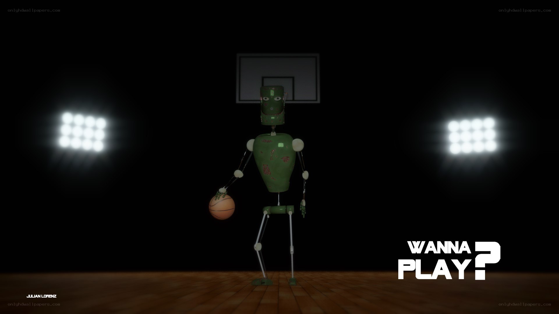 robot basketball player