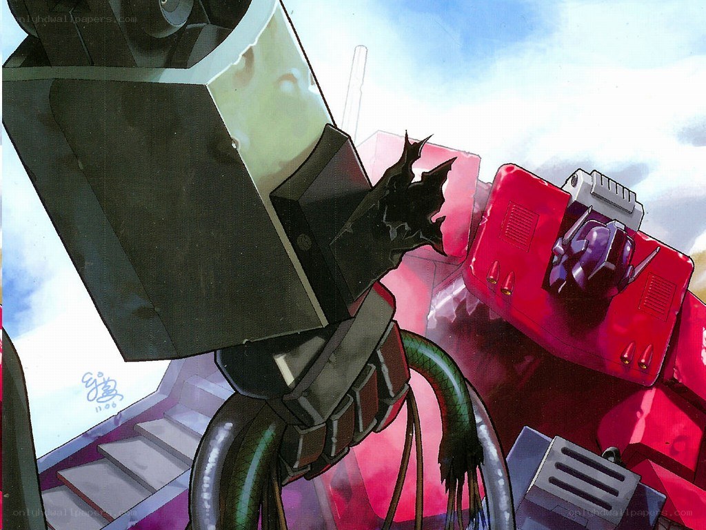 robot battle scene