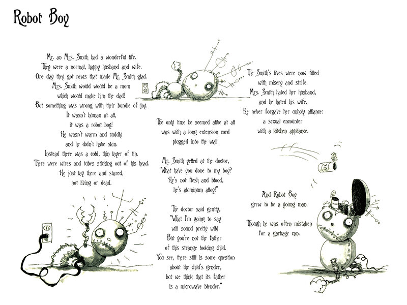 Robot Boy story
