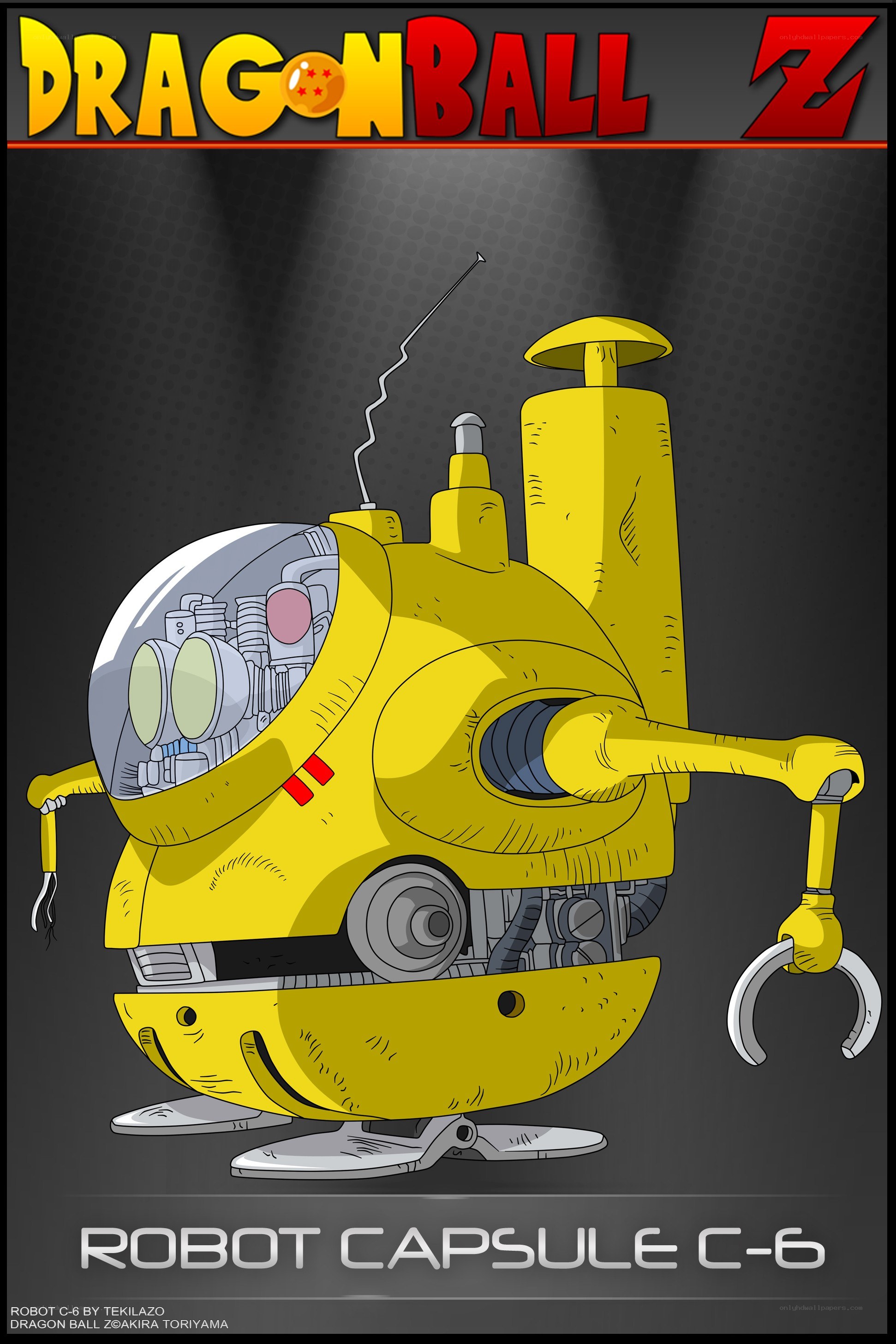 Robot Capsule C-6 from Dragon Ball Z