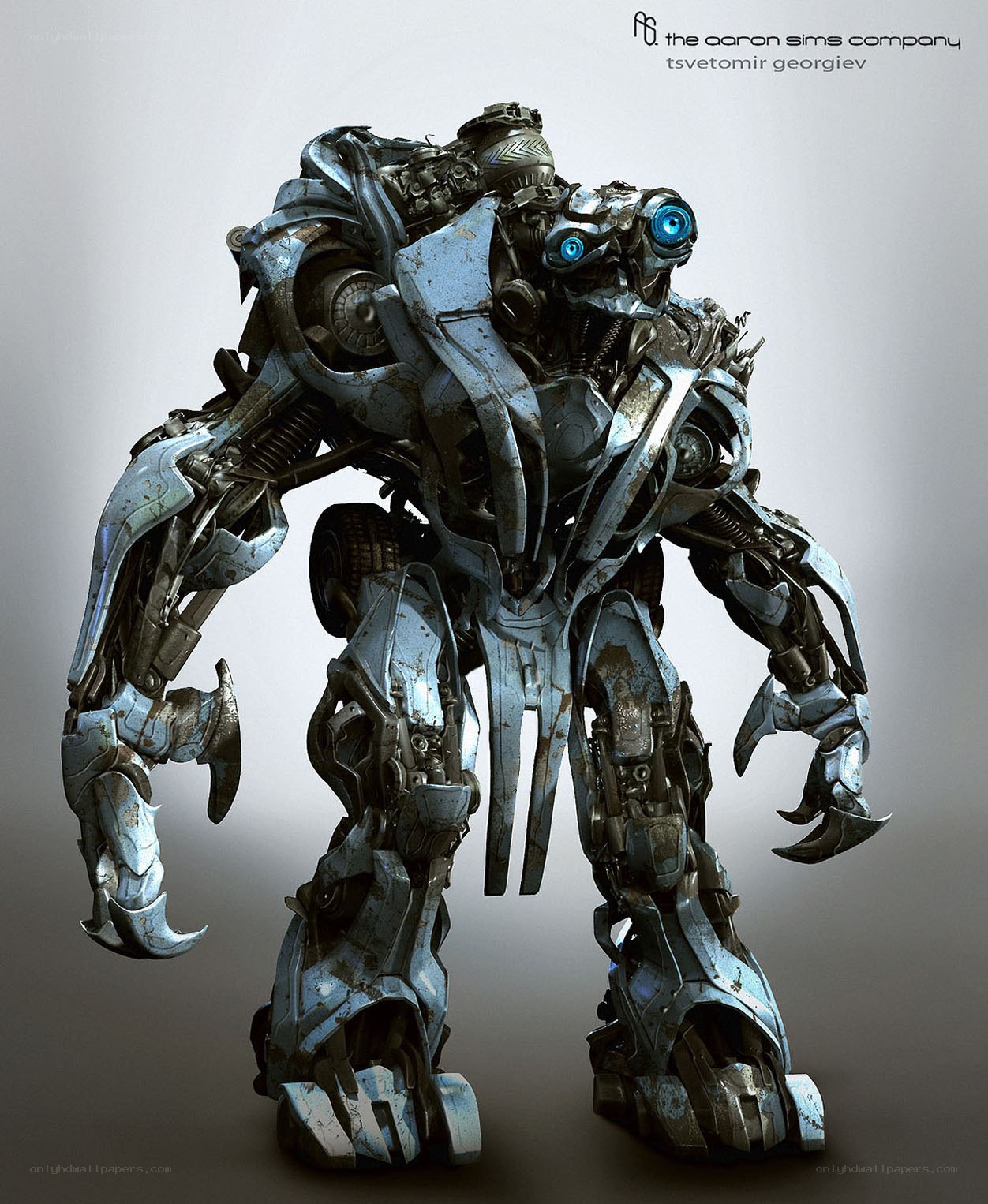 robot character concept art