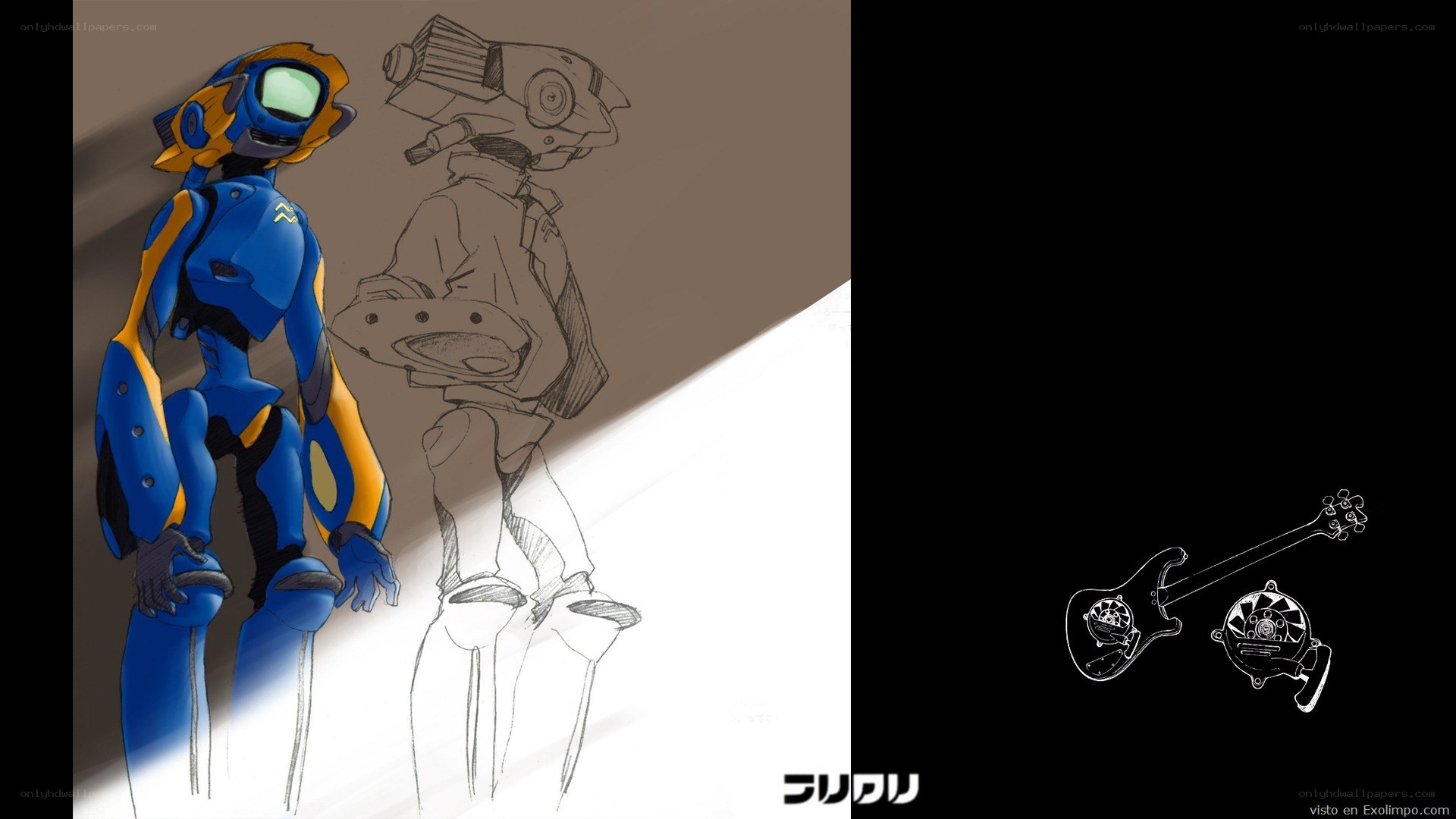 robot character design sketches