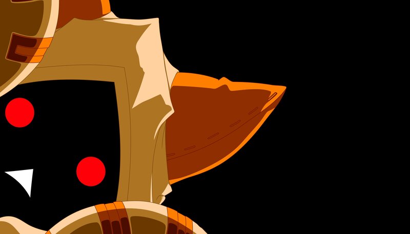 Robot Character Face