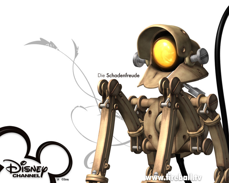 Robot character from Fireball