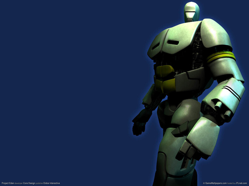 robot character from Project Eden