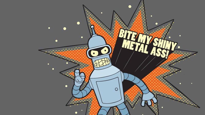 Robot Character — Gray, Aggressive