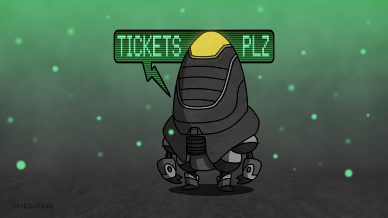 Robot Character — Green