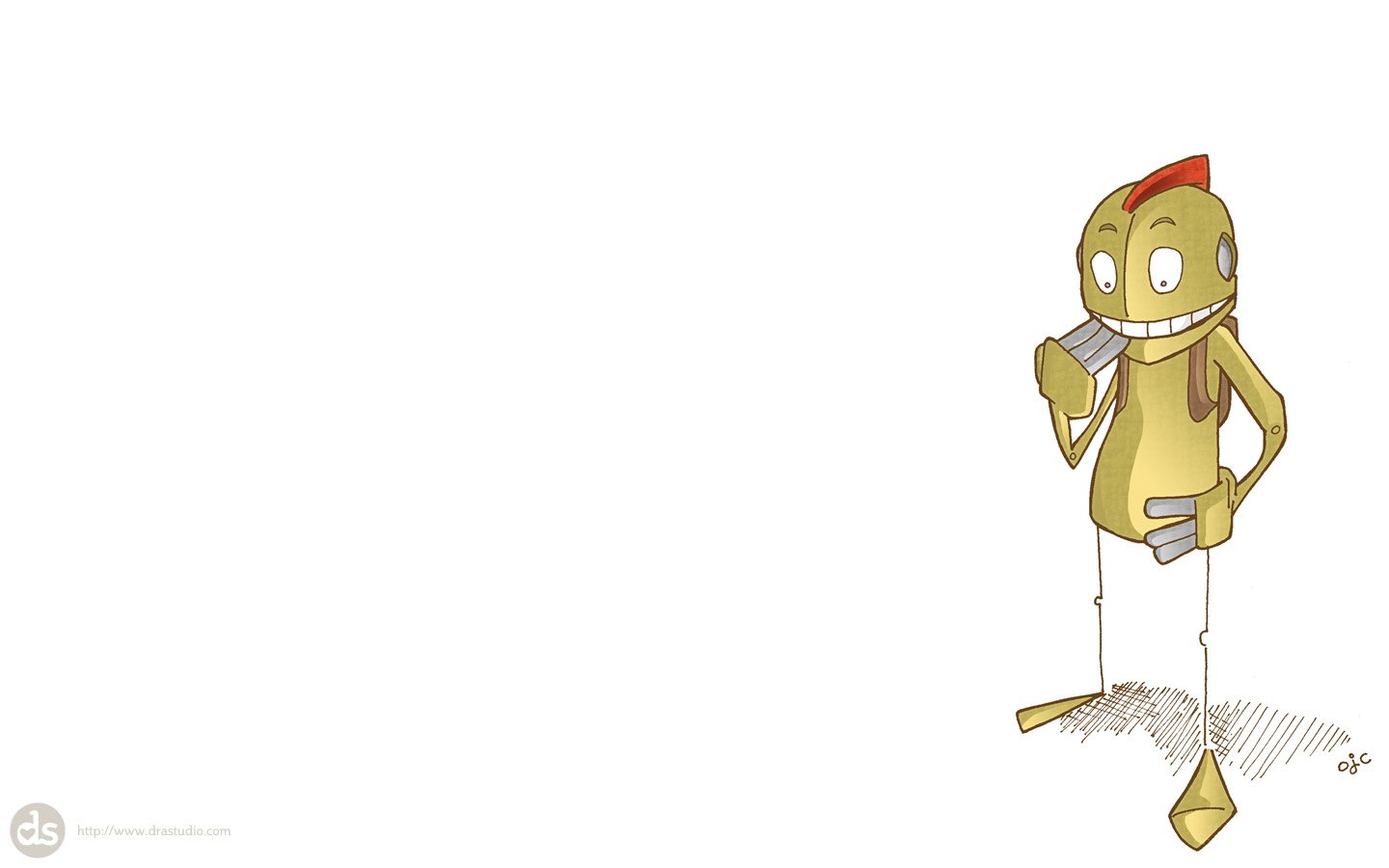 robot character illustration