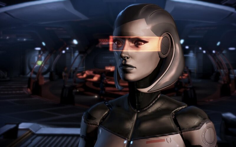 robot character in sci-fi setting