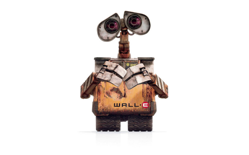 Robot Character Wall-e — Yellow, Neutral