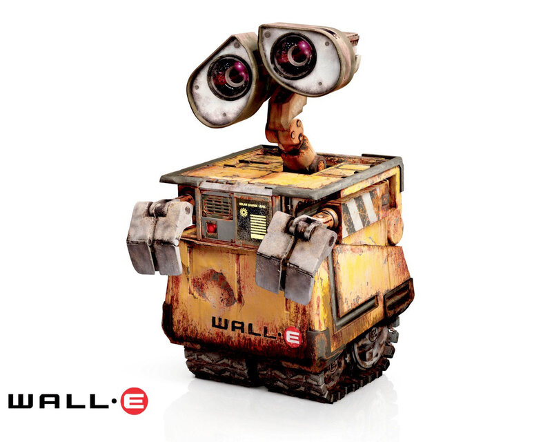 Robot Character Wall-e — Yellow