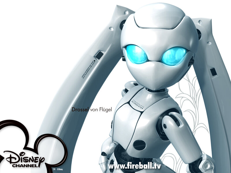 Robot Character — White
