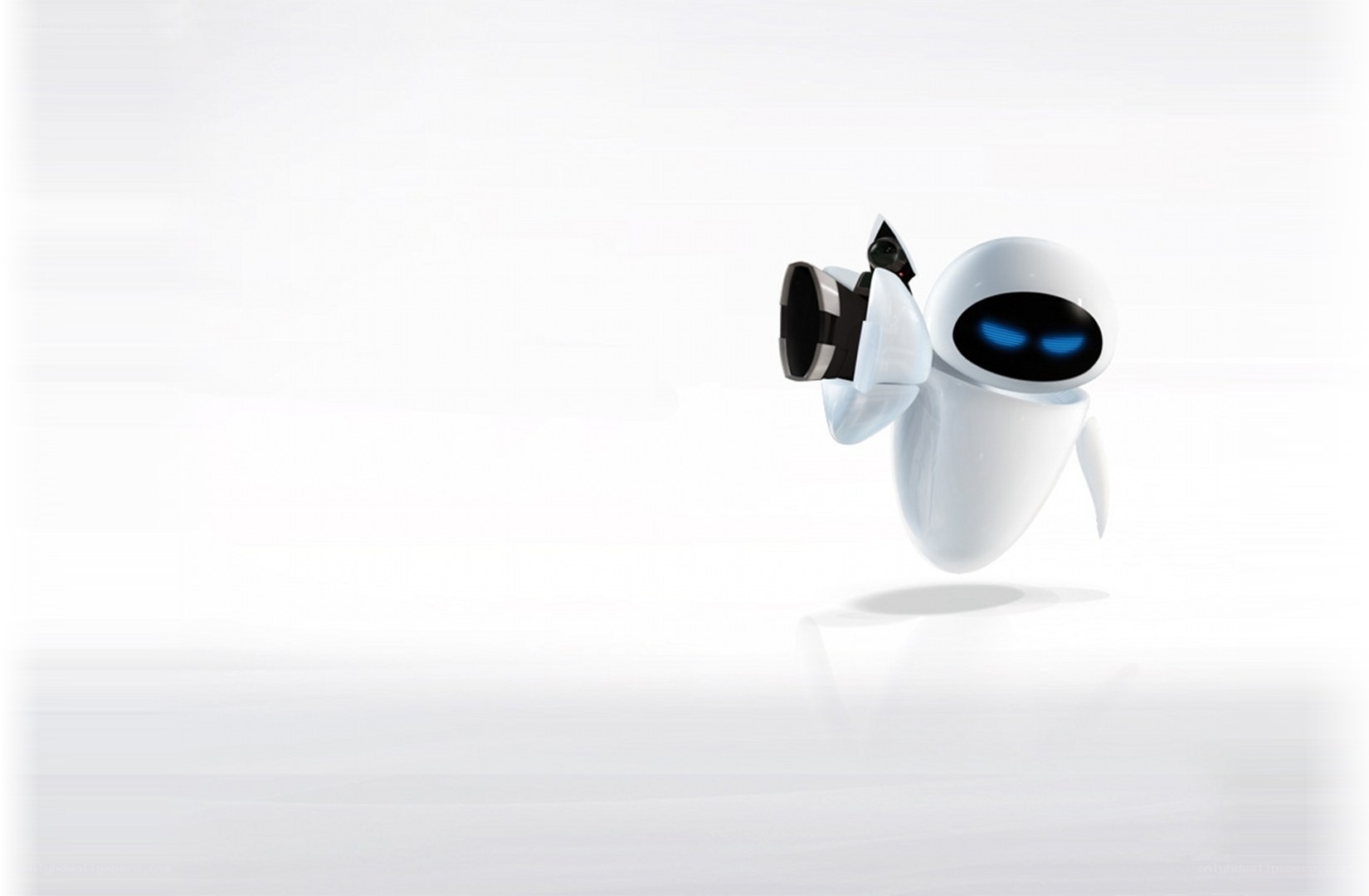 robot character with camera