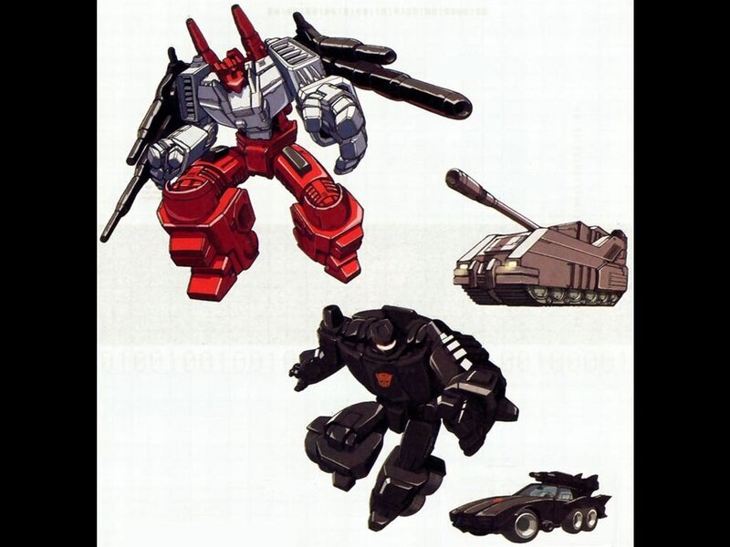 Robot Characters and Vehicles
