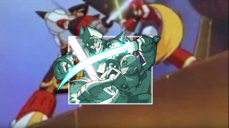 Robot Characters Fighting