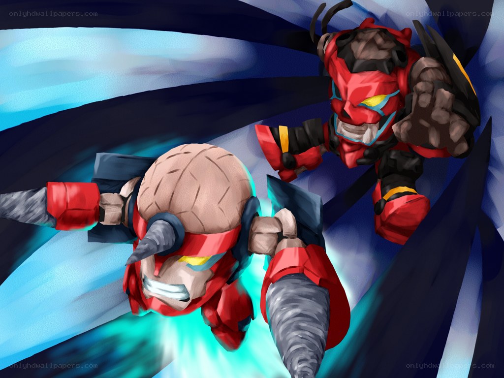 robot characters in action