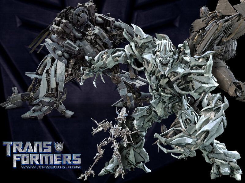 Robot Characters in Battle — Gray