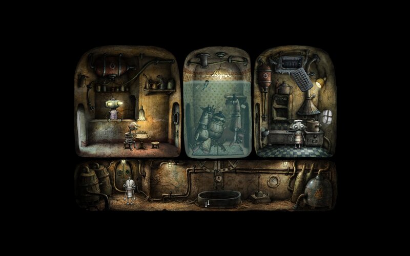 Robot Characters in Rooms