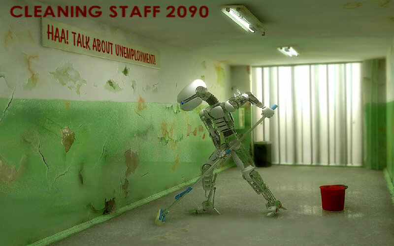 Robot Cleaning Floor
