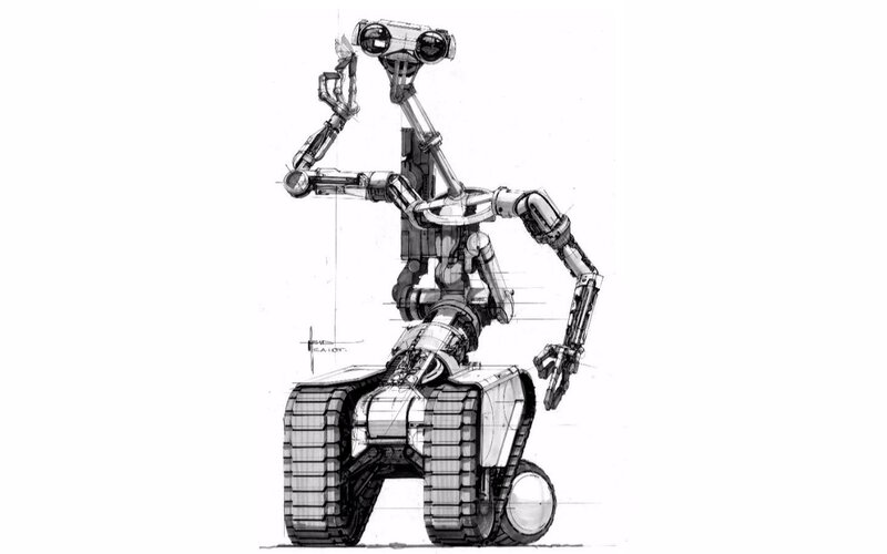 robot concept sketch