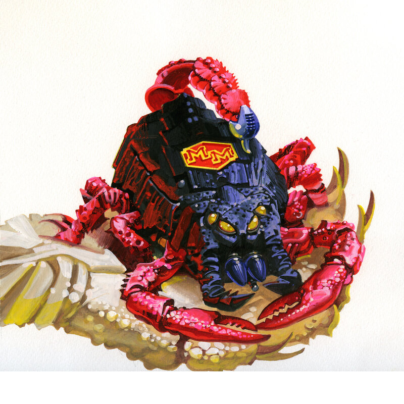robot crab creature