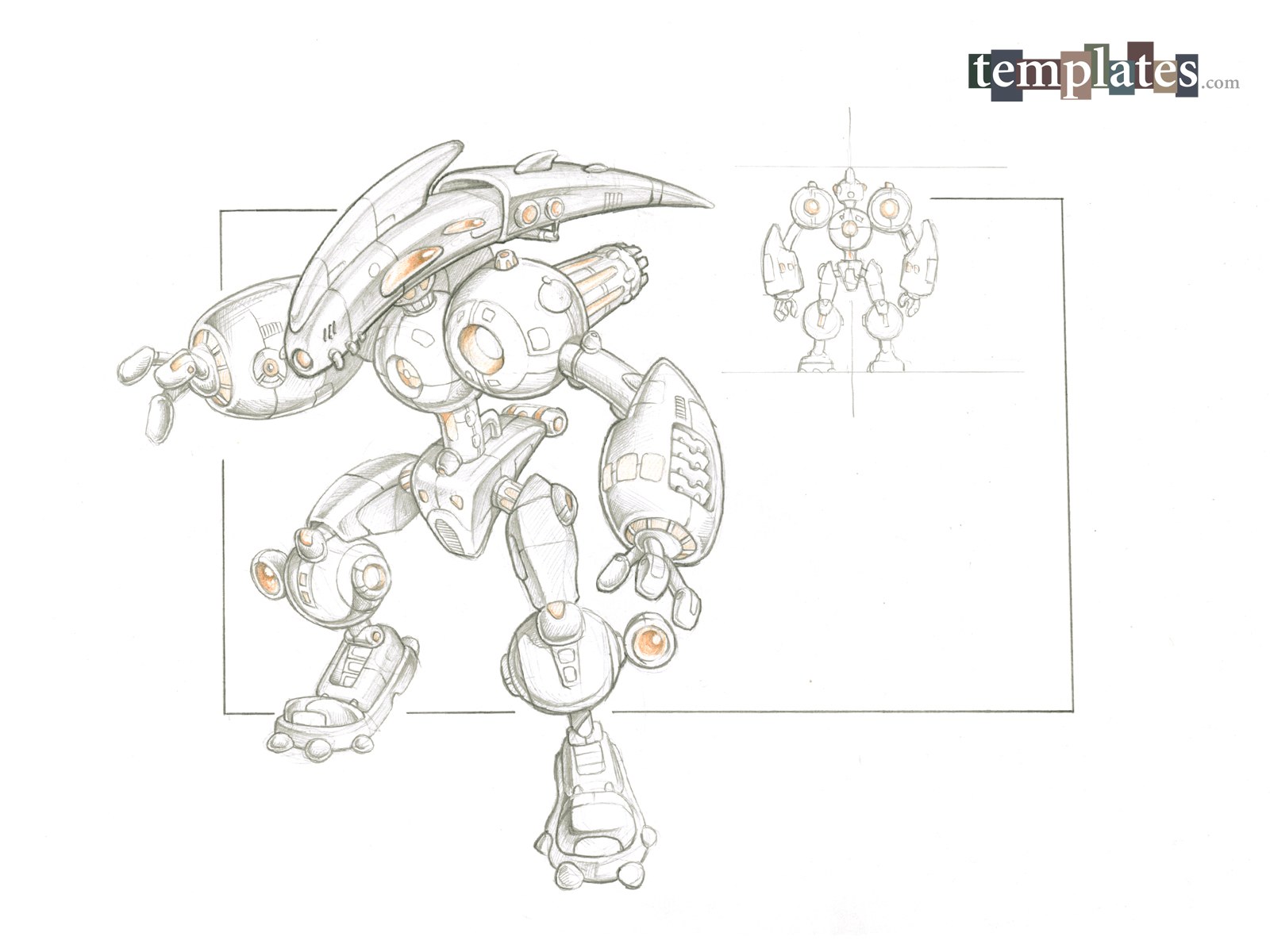robot design sketch