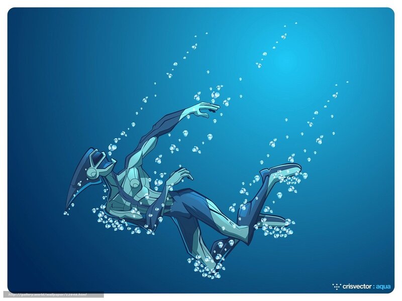 robot diver underwater