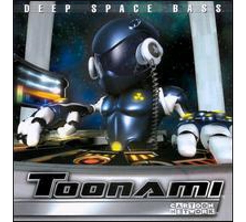 Robot DJ at Console — Blue