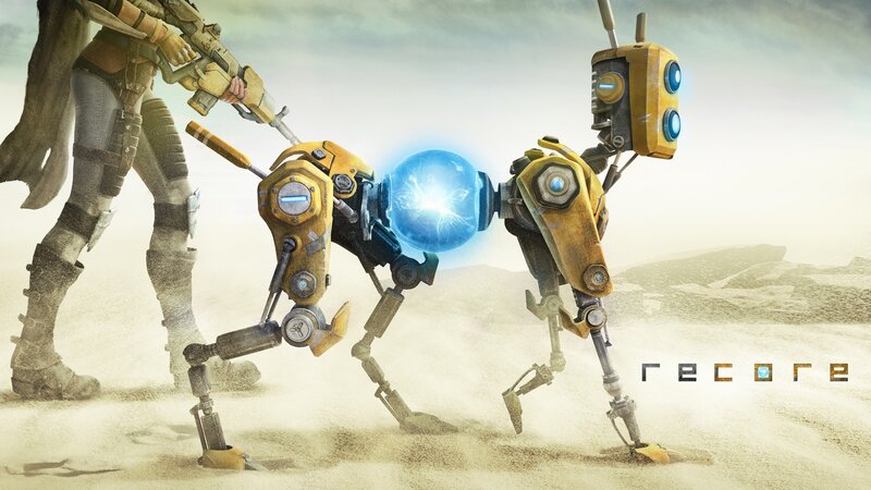 Robot Dog in Desert