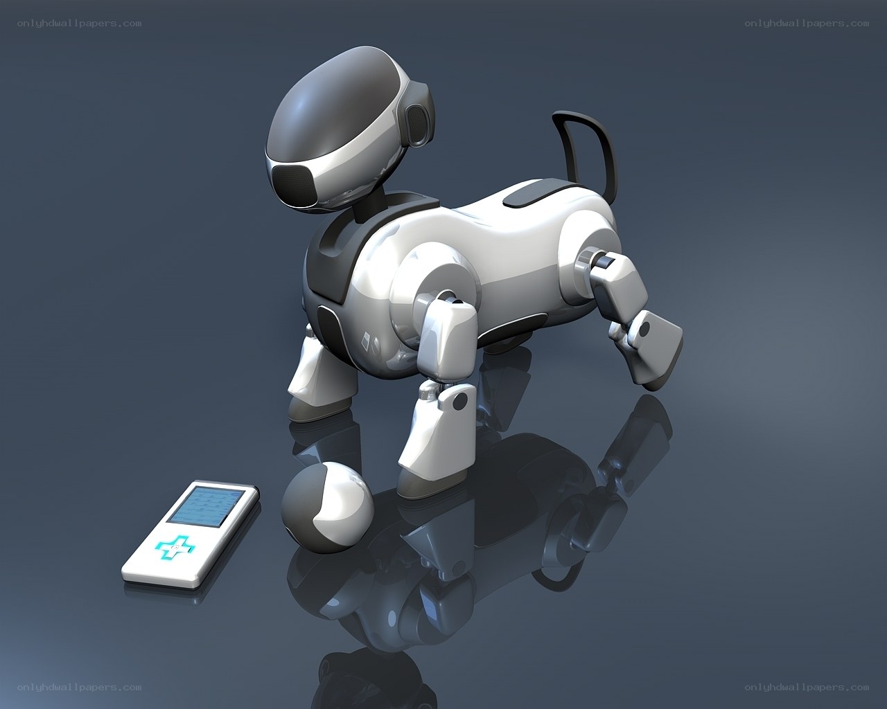 robot dog with remote control