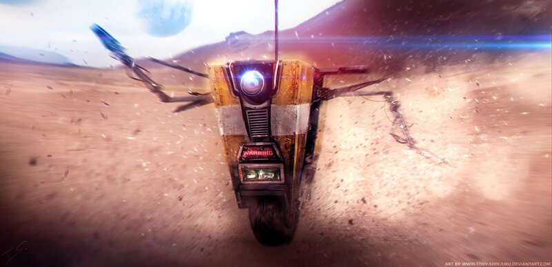 Robot Driving in Desert