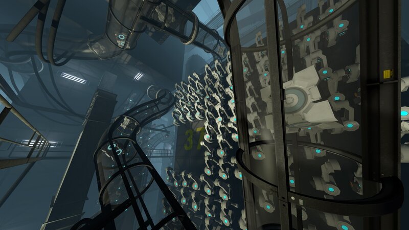 robot factory interior
