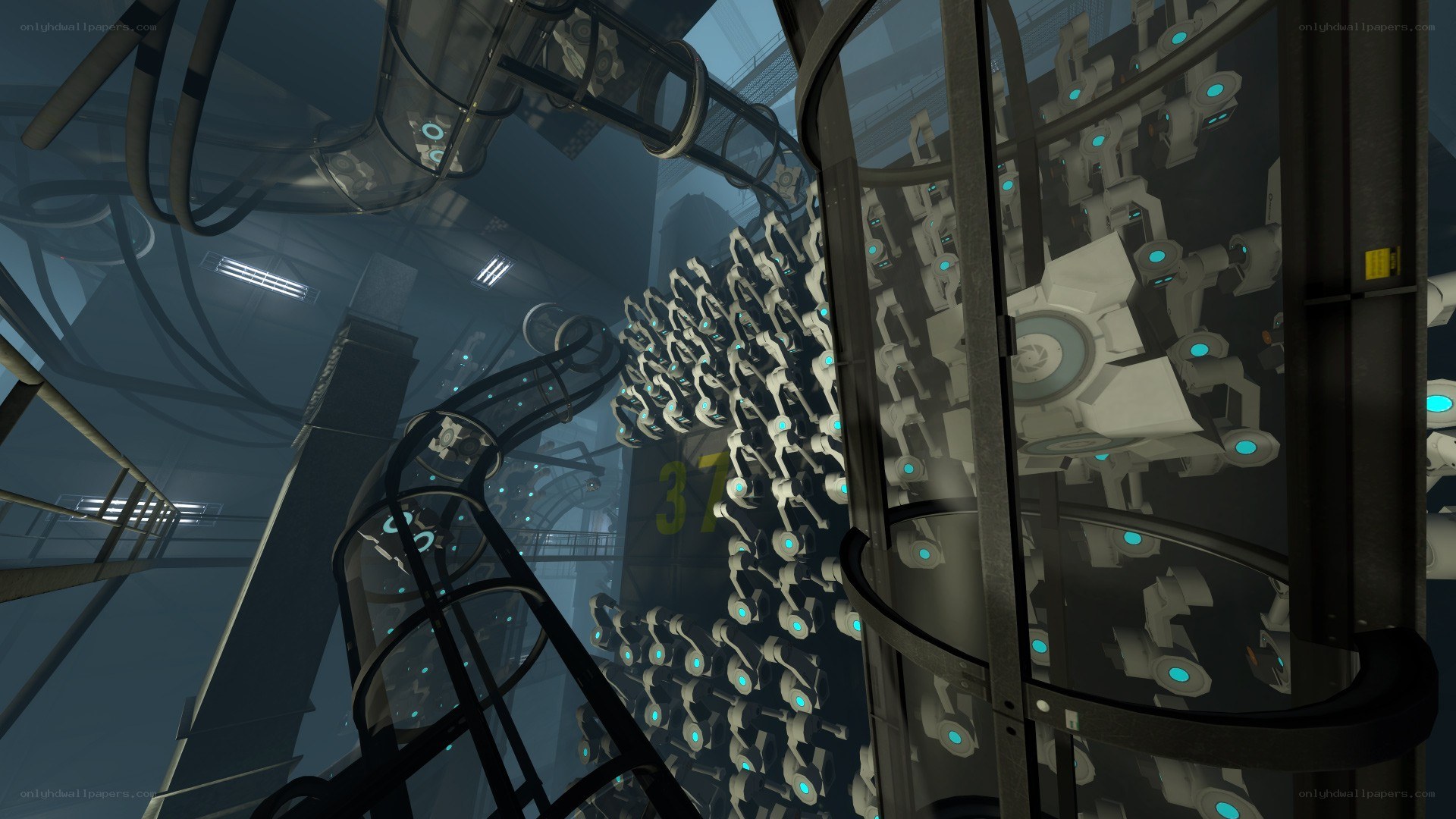 robot factory interior