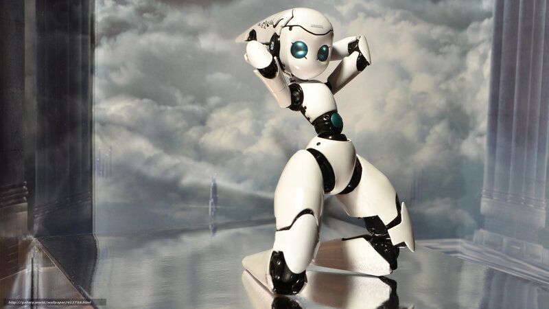 robot figurine in dynamic pose
