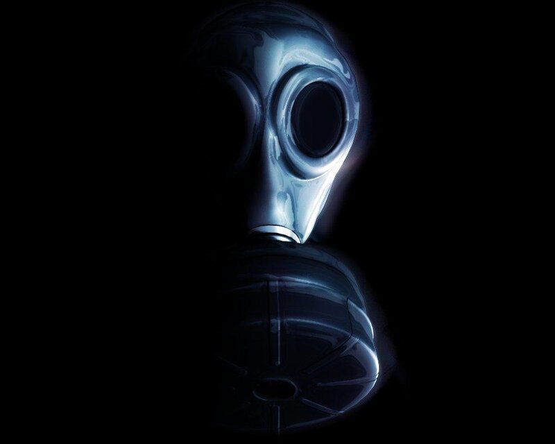 robot gas mask