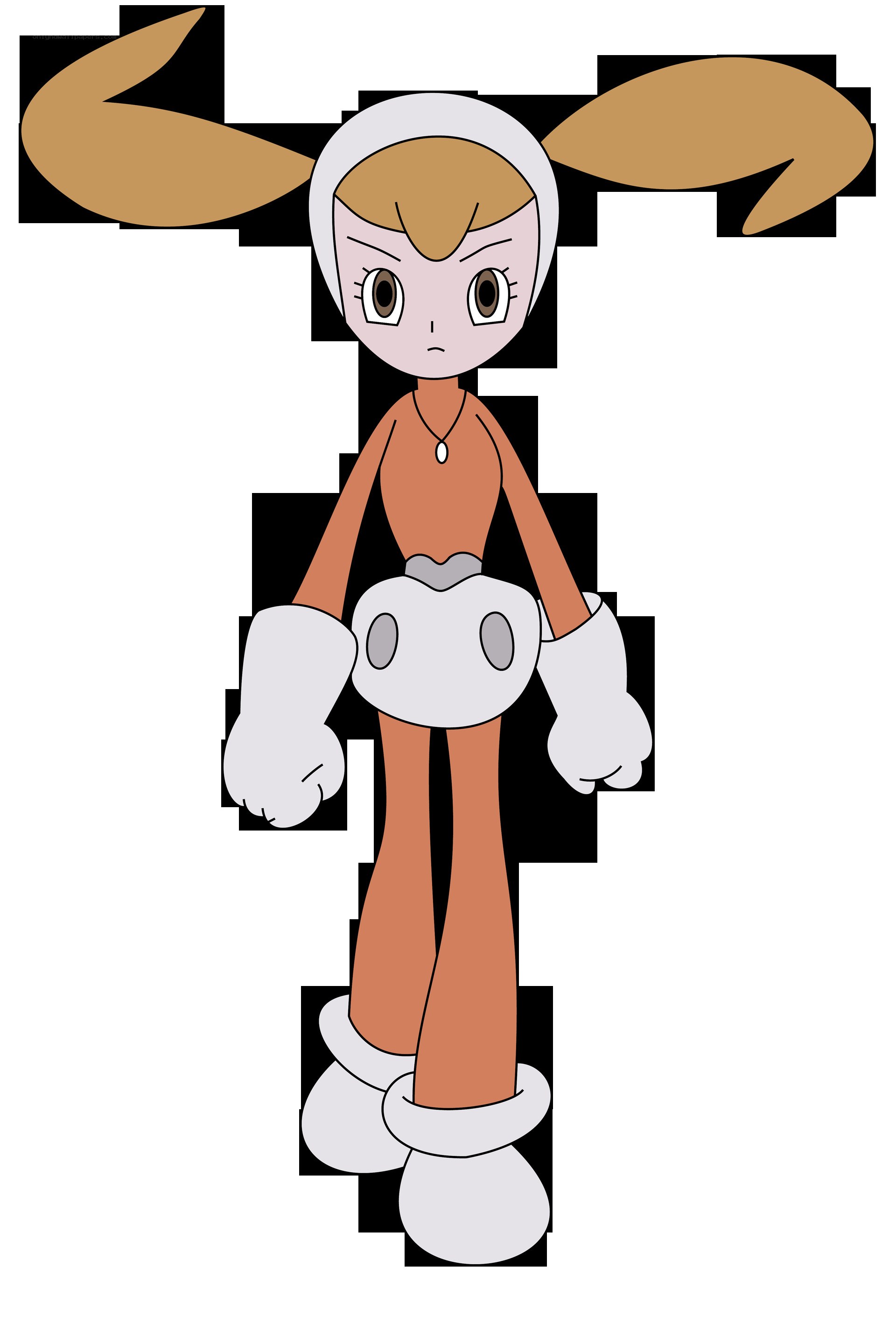 robot girl character