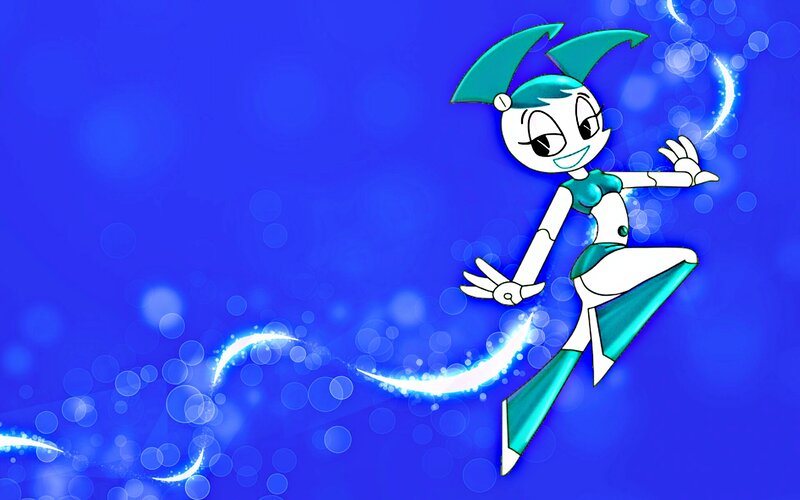 Robot Girl in Motion
