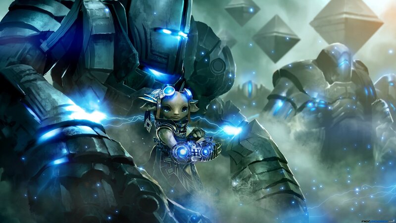 robot guardians with child
