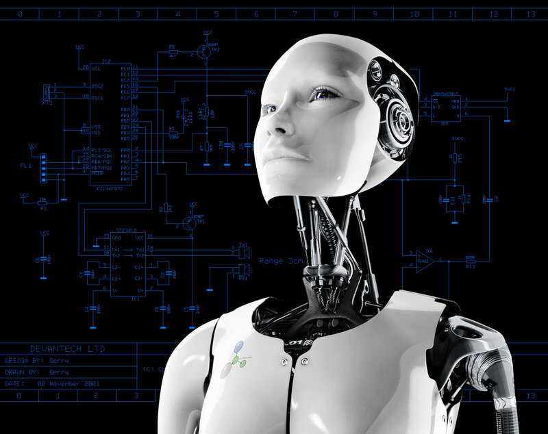Robot Head and Torso