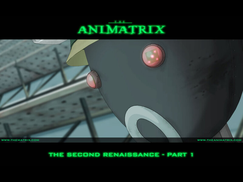 Robot Head Close-up — Green