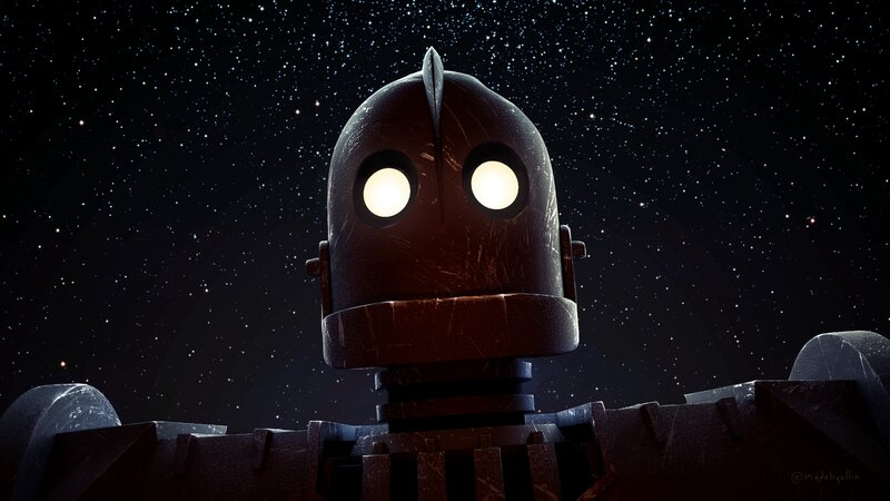 Robot Head in Space