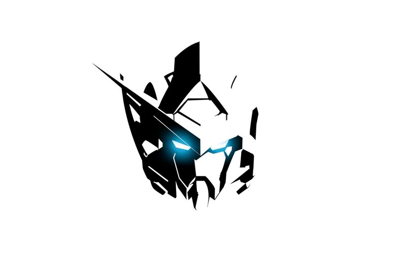 robot head logo