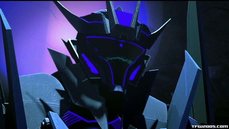 Robot Head with Glowing Lights