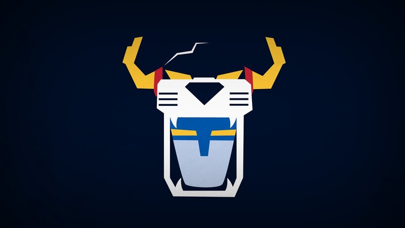 Robot Head with Horns