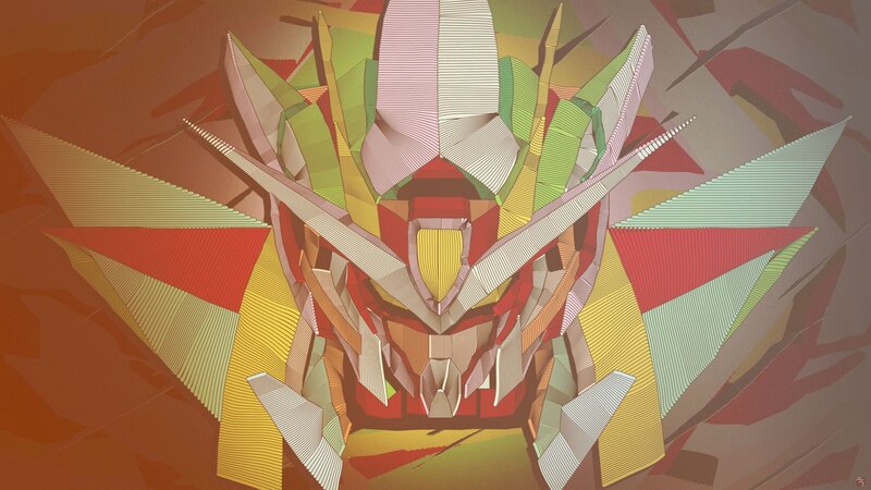 Robot Head with Wings