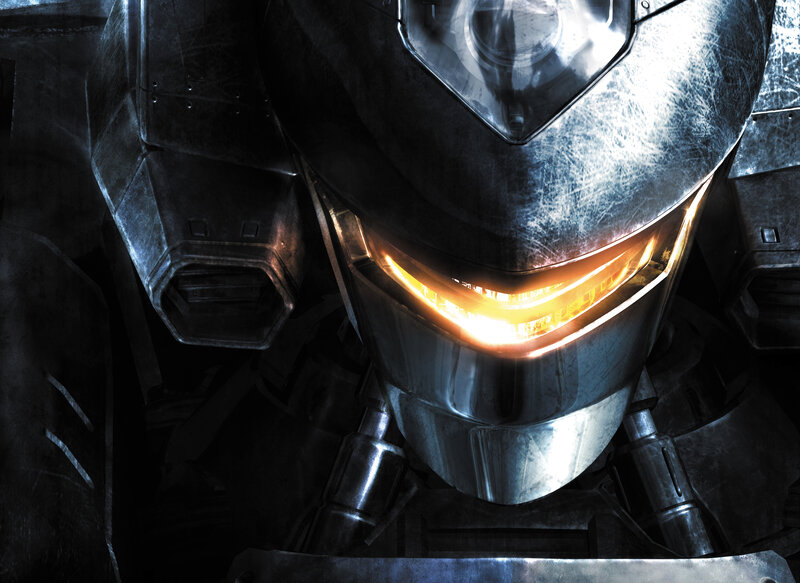 Robot Helmet — Black