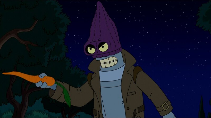 Robot Holding Carrot